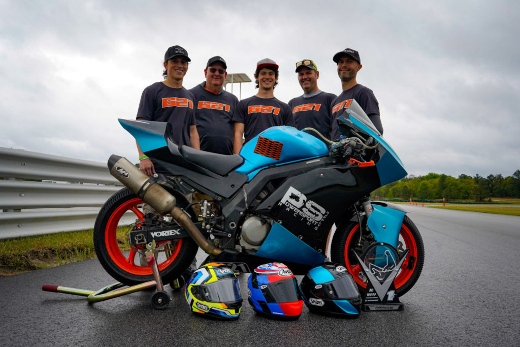 Some Expense Spared Racing (from left): Tyler Freeman, Chris Beddingfield, Trevor Standish, Kurt Beauchamp, and Chris Bays. Photo by Christopher Holder/Apex of Life Photography, courtesy Some Expense Spared Racing.