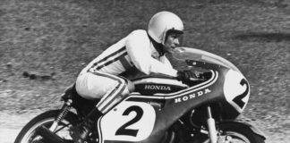 Dick Mann (2). Photo courtesy American Honda.
