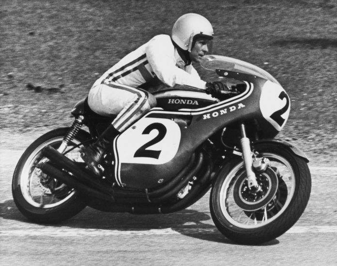 Dick Mann (2). Photo courtesy American Honda.