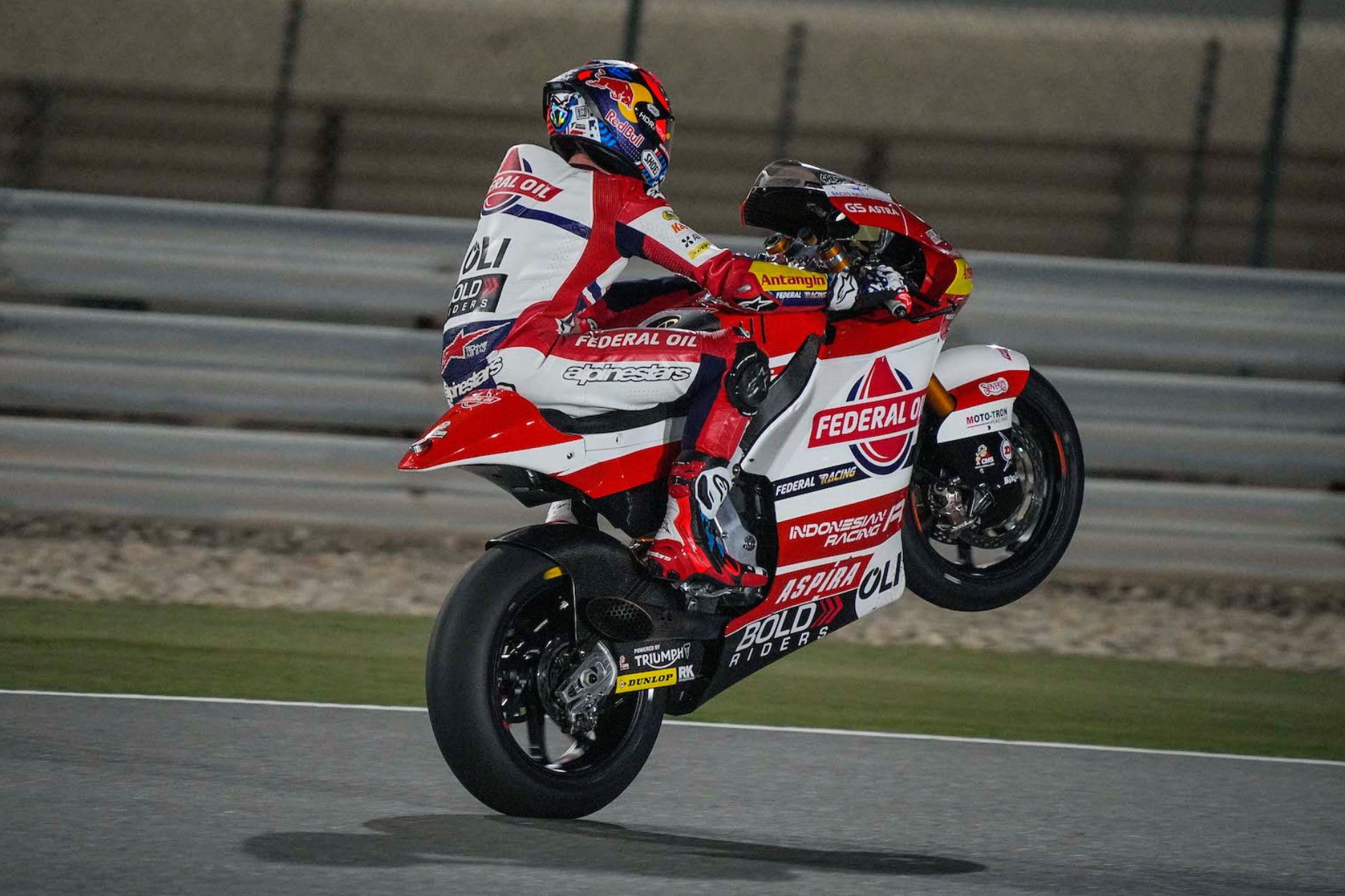 Fabio Di Giannantonio (21). Photo courtesy Federal Oil Gresini Racing.