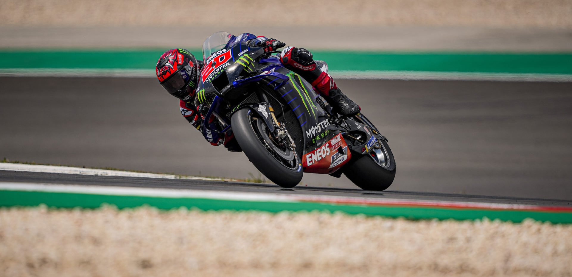 Fabio Quartararo (20). Photo courtesy Monster Energy Yamaha.