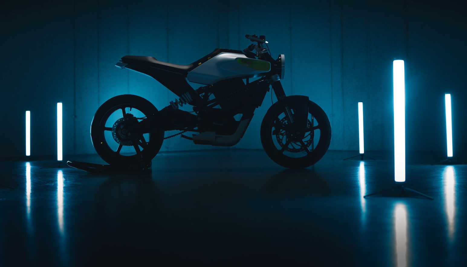 The Husqvarna E-Pilen electric-powered concept streetbike. Photo courtesy Husqvarna Motorcycles.