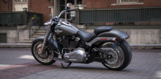 A Harley-Davidson Fat Boy. Photo courtesy Harley-Davidson.