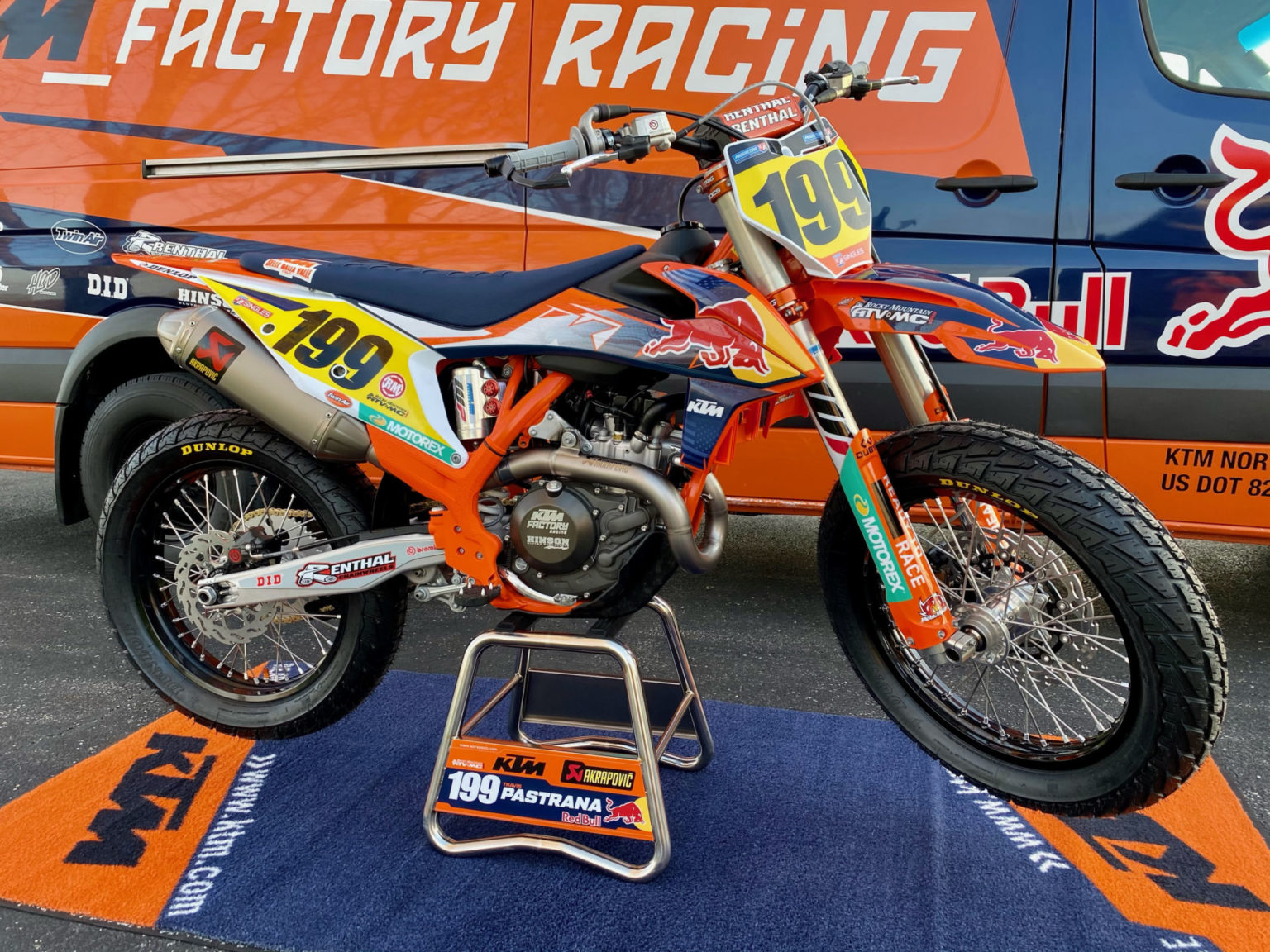 American Flat Track: Pastrana Racing Red Bull KTM In Atlanta Super TT