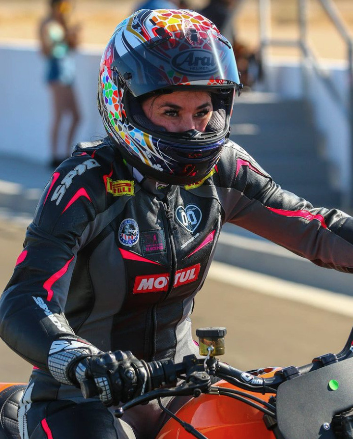 Patricia Fernandez. Photo courtesy Indian Motorcycle.