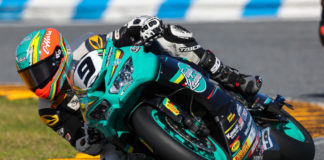 Pirelli-sponsored racer Tyler O'Hara. Photo by Brian J. Nelson, courtesy Pirelli.