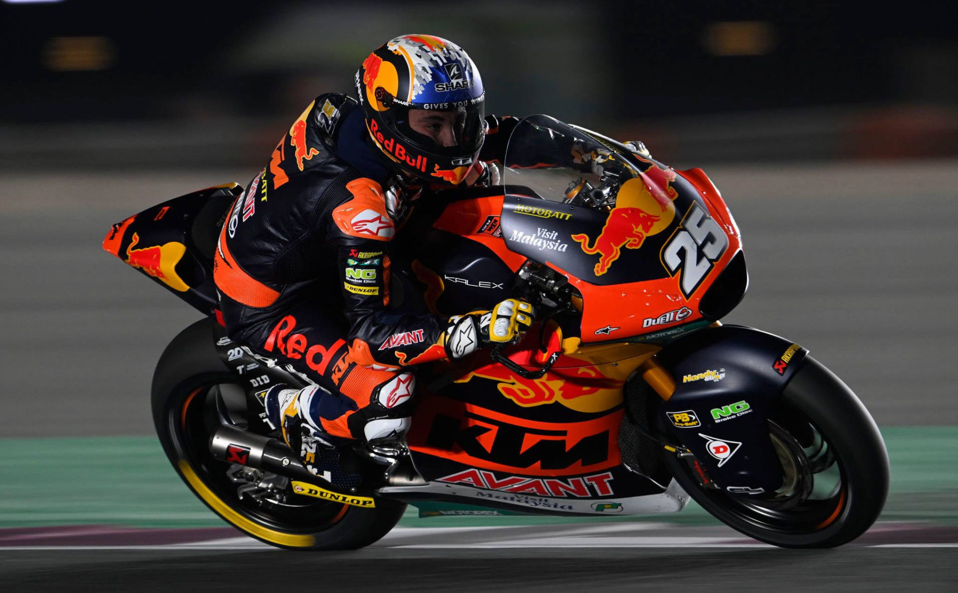 Raul Fernandez (25). Photo courtesy Red Bull KTM Ajo.