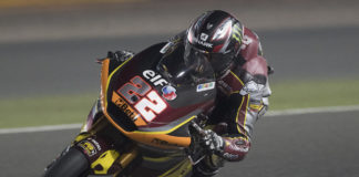 Sam Lowes (22). Photo courtesy Marc VDS Racing Team.