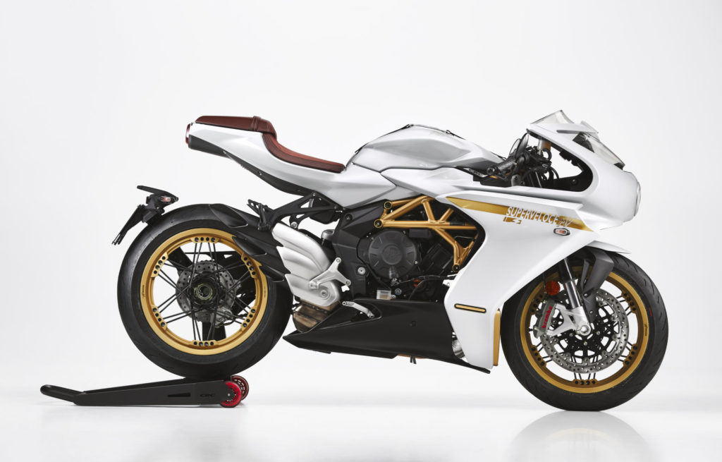 A 2021-model MV Agusta Superveloce S. Photo courtesy MV Agusta.