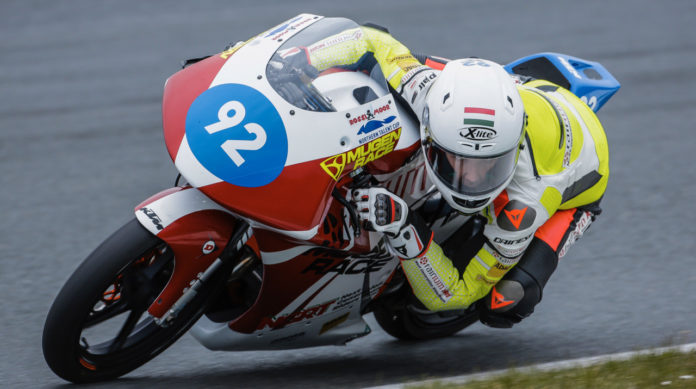 Rossi Moor (92) in action at Oschersleben. Photo courtesy Rossi Moor's publicist.