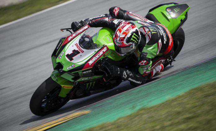 Jonathan Rea (1). Photo courtesy Kawasaki.