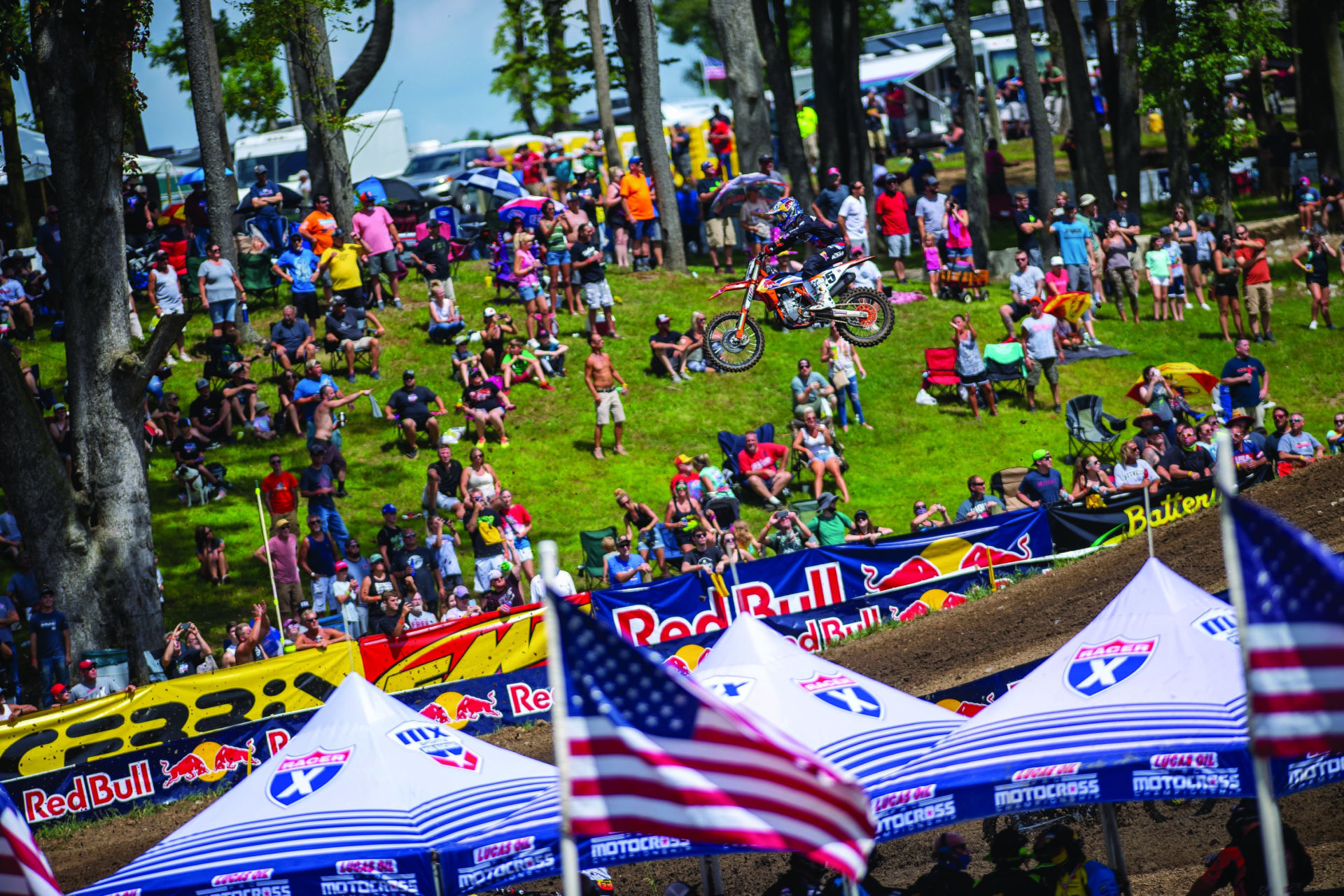 KTM's Marvin Musquin (25) as seen during the 2020 Pro Motocross season. Photo by Simon Cudby, courtesy KTM.