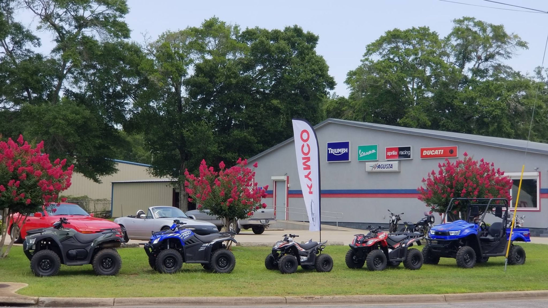 D&D Cycles, a multi-line powersports dealership located in Pensacola, Florida. Photo courtesy D&D Cycles.