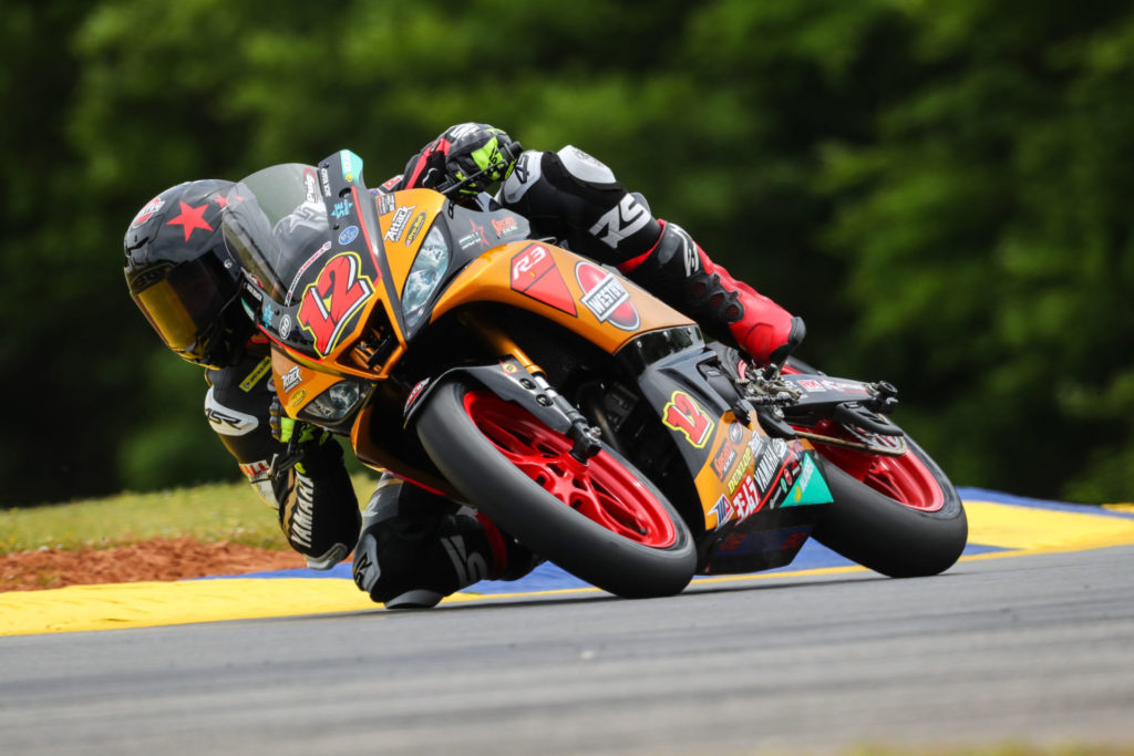 Jack Roach (12). Photo by Brian J. Nelson, courtesy Westby Racing.