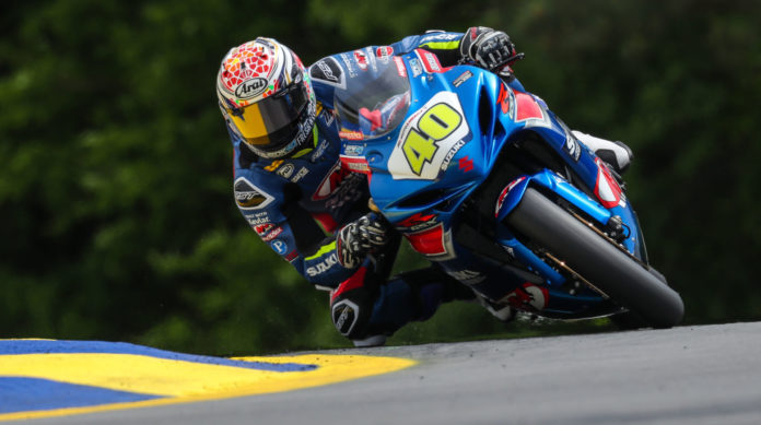Sean Dylan Kelly (40). Photo by Brian J. Nelson, courtesy Suzuki Motor USA, LLC. Sean Dylan Kelly (40). Photo by Brian J. Nelson, courtesy Suzuki Motor USA, LLC.