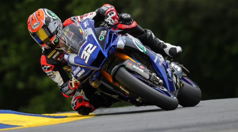 MotoAmerica: Gagne On Superbike Pole Position At VIR