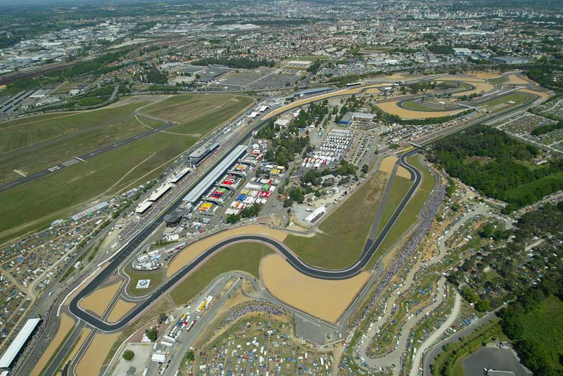 The Bugatti Circuit i Le Mans, France. Photo courtesy Michelin.