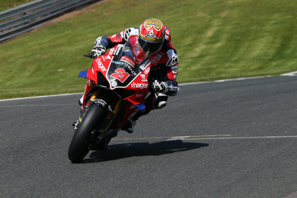 Christian Iddon (21). Photo courtesy VisionTrack Ducati.