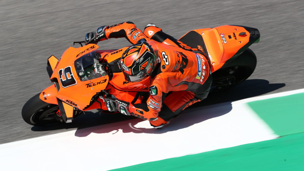 Danilo Petrucci (9). Photo courtesy Teach3 KTM Factory Racing.