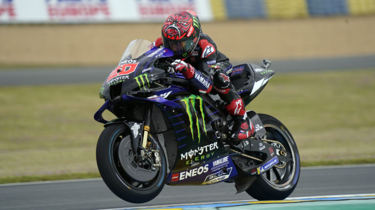 MotoGP: Quartararo Takes Pole In Changing Conditions At Le Mans