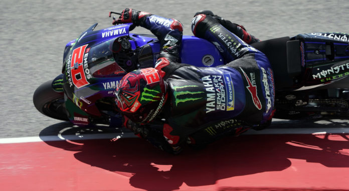 Fabio Quartararo (20). Photo courtesy Monster Energy Yamaha. Fabio Quartararo (20). Photo courtesy Monster Energy Yamaha.