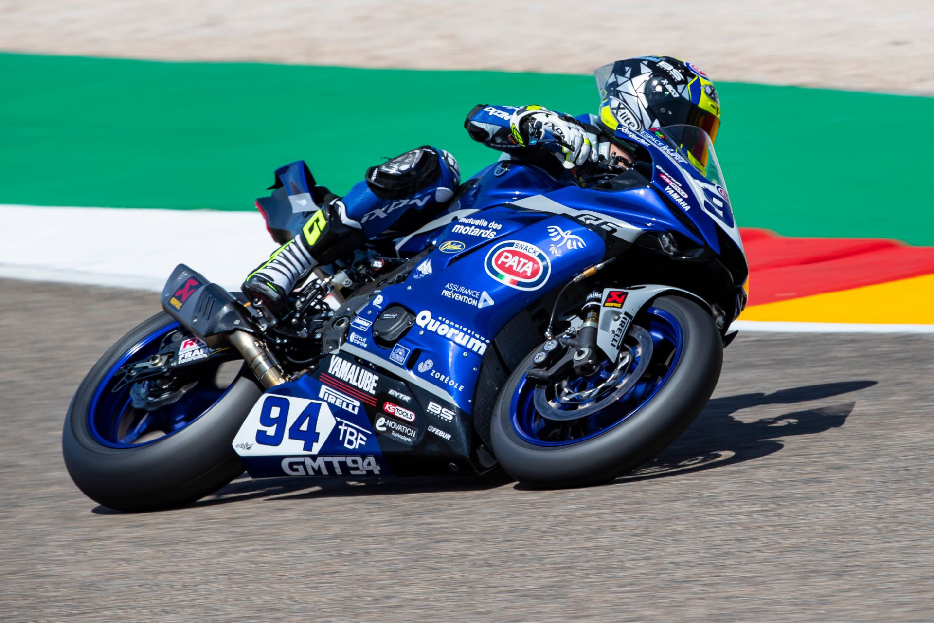 Federico Caricasulo (94). Photo courtesy Yamaha Racing.