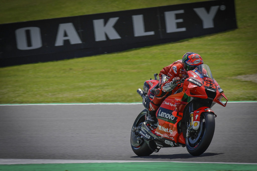 Francesco Bagnaia (63). Photo courtesy Dorna.