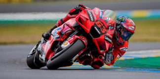 Francesco Bagnaia (63). Photo courtesy Ducati.