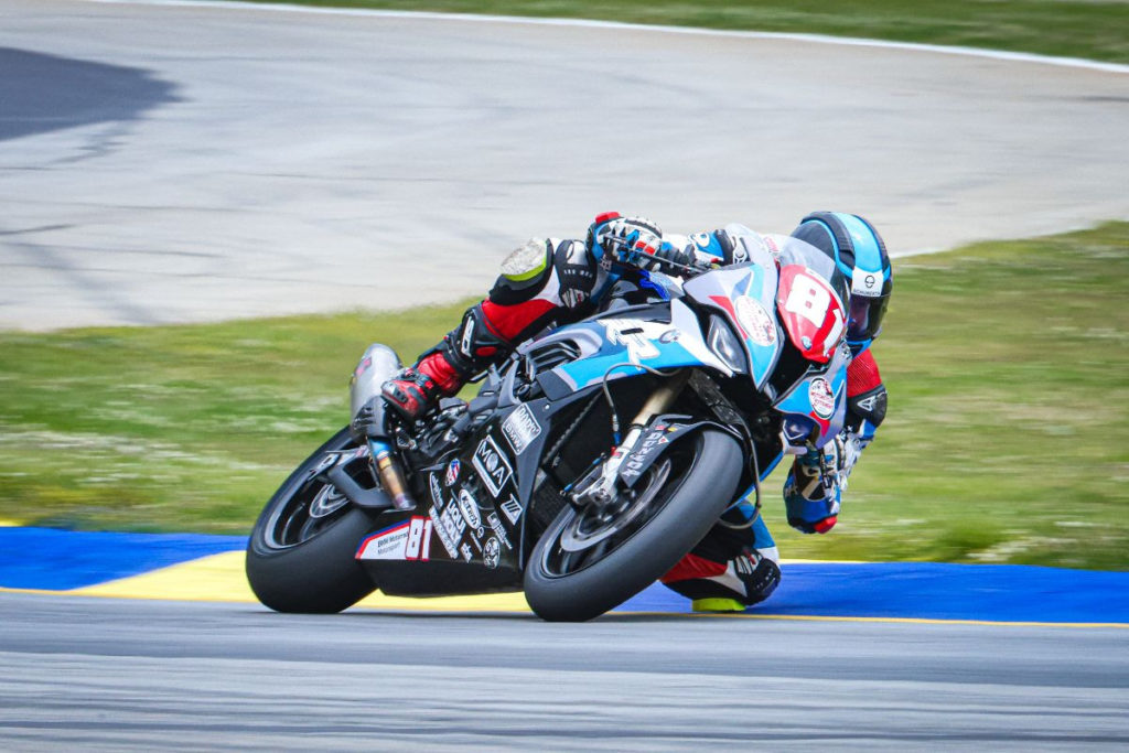 Jeremy Cook (81). Photo by BrockImaging, courtesy Bob's BMW Jeremy Cook Racing.