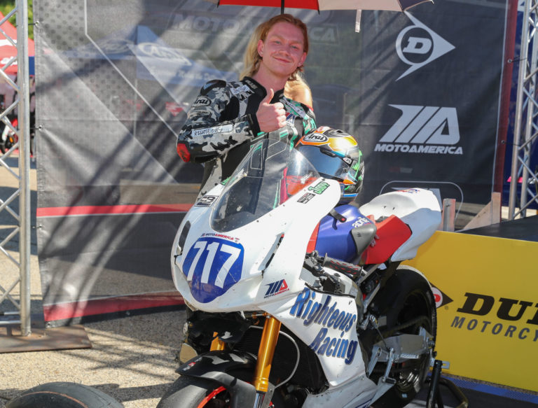 MotoAmerica: Jody Barry Takes Twins Cup Pole Position In Virginia