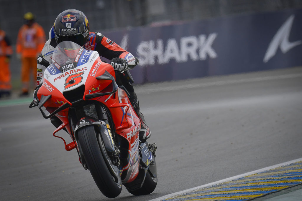 Johann Zarco (5 ans).  Photo gracieuseté de Dorna.