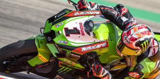 Jonathan Rea (1). Photo courtesy Kawasaki.
