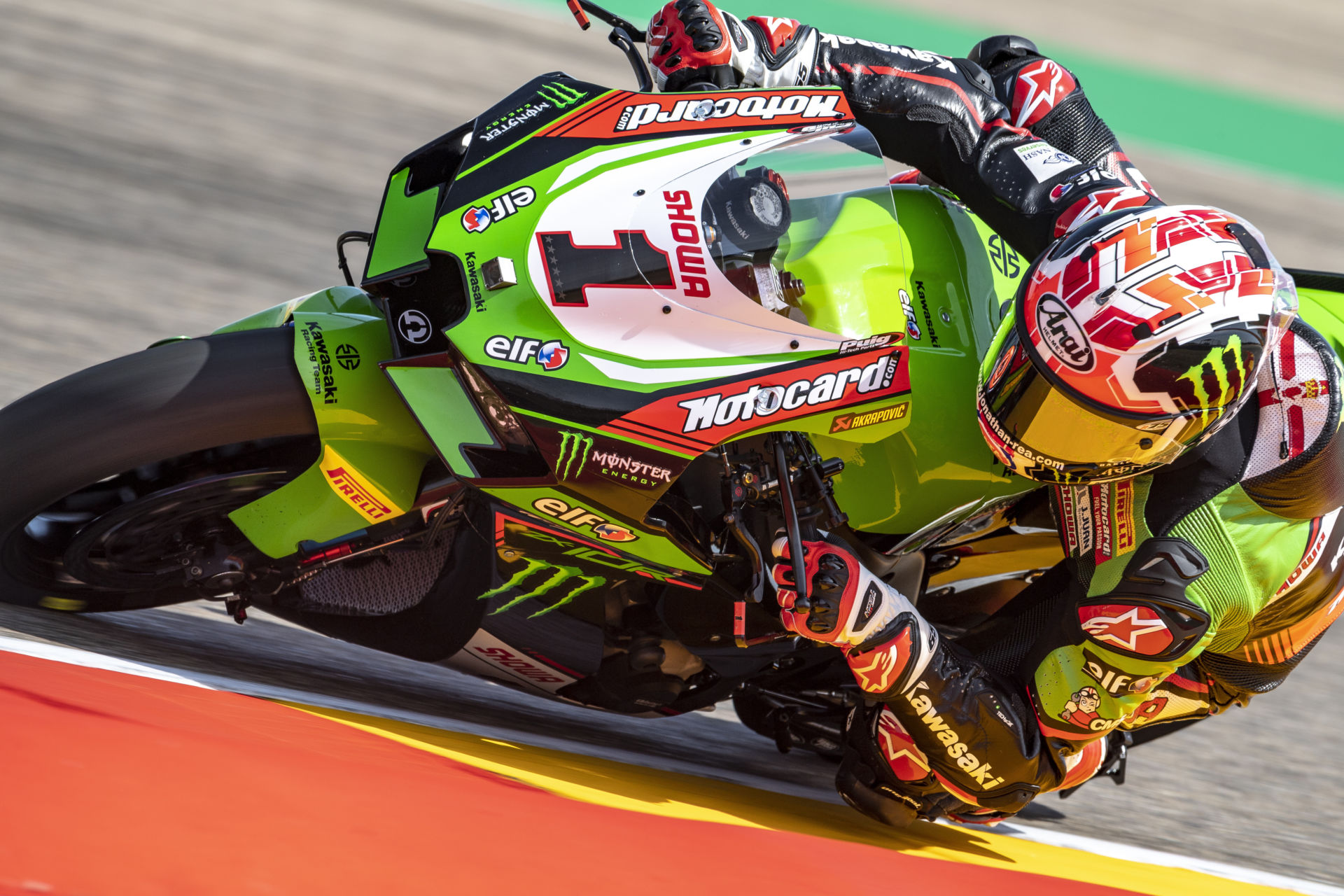 Jonathan Rea (1). Photo courtesy Kawasaki.