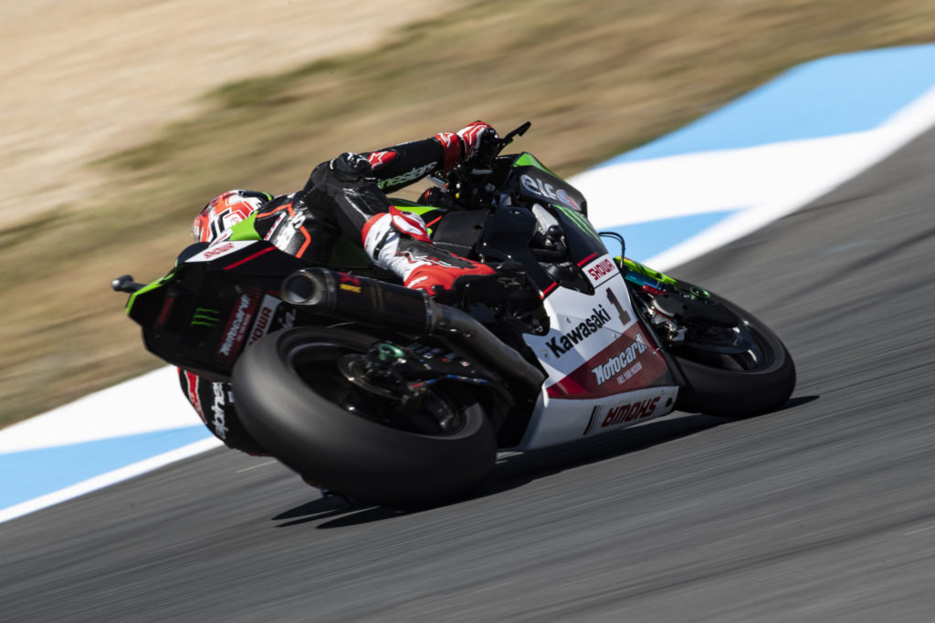 Jonathan Rea (1). Photo courtesy Kawasaki.