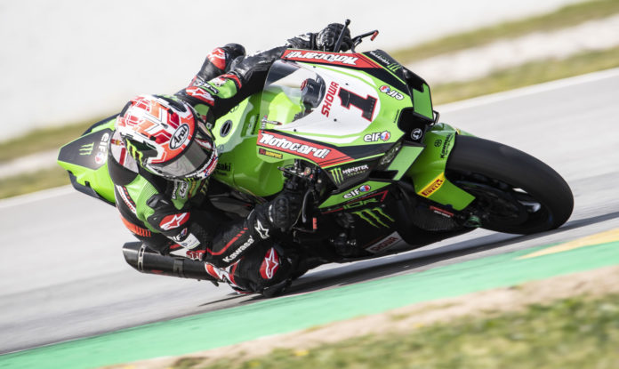 Jonathan Rea (1). Photo courtesy Kawasaki. Jonathan Rea (1). Photo courtesy Kawasaki.