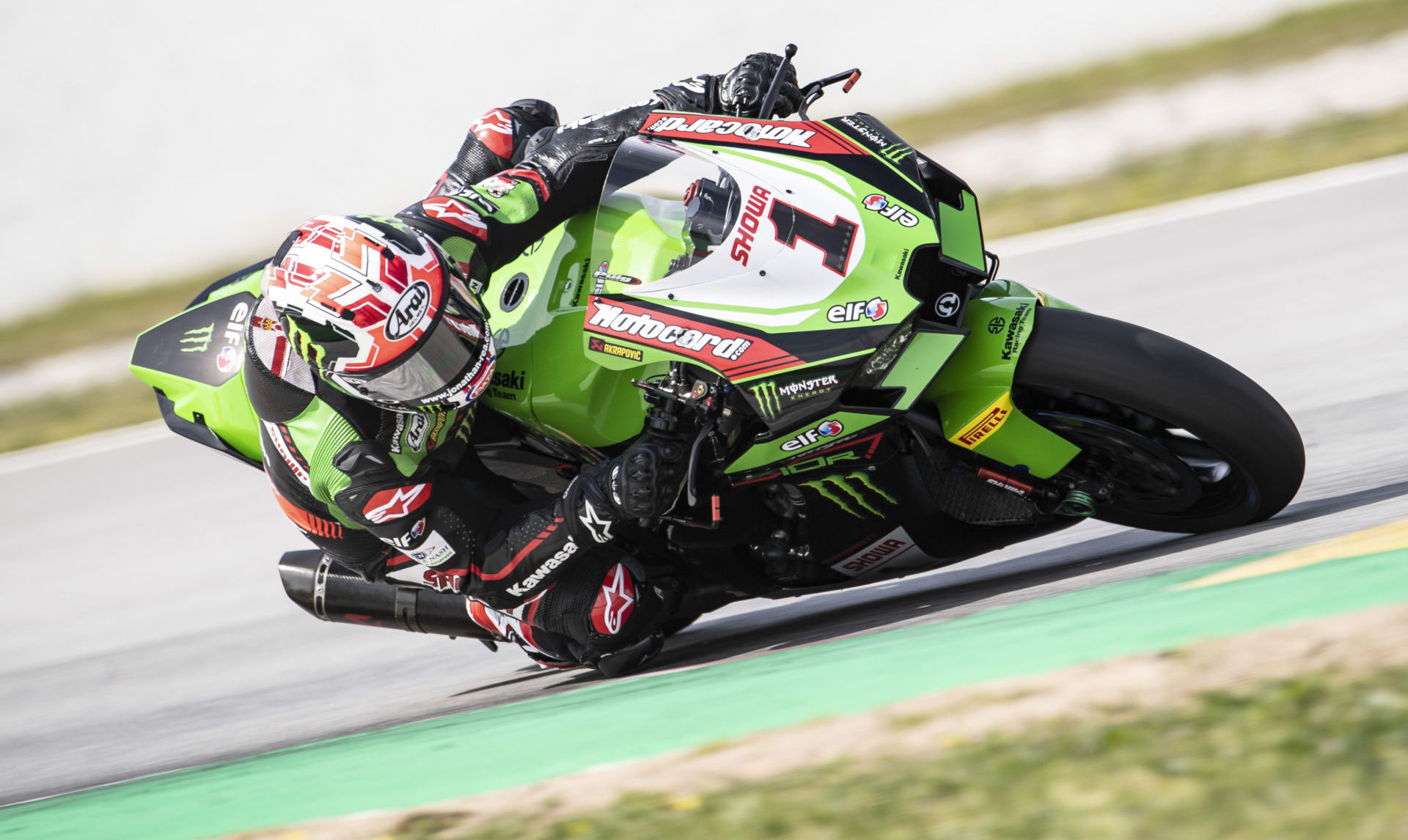 Jonathan Rea (1). Photo courtesy Kawasaki.