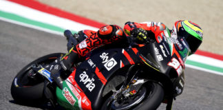 Lorenzo Savadori (32). Photo courtesy Aprilia.