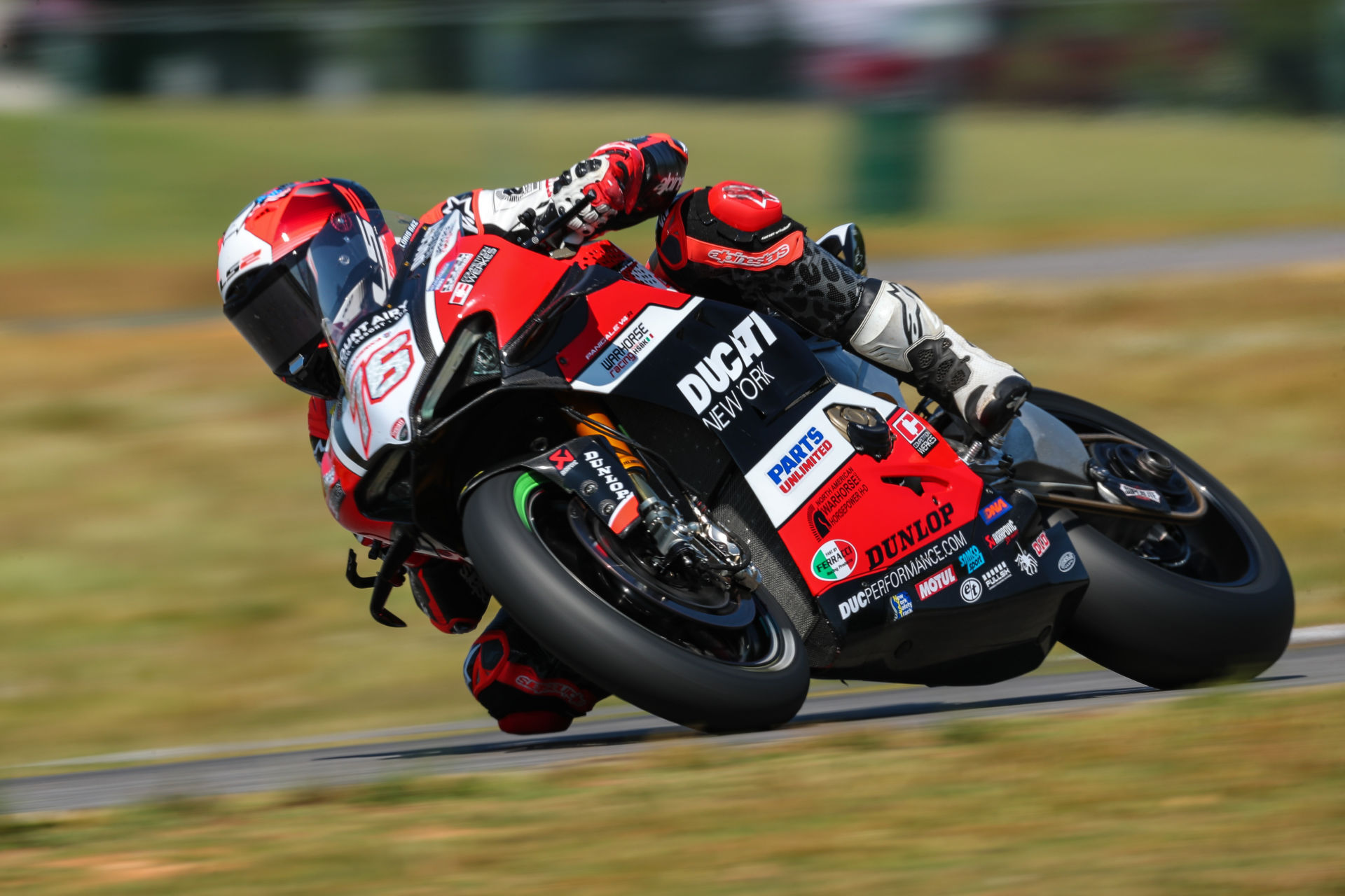 Loris Baz (76). Photo by Brian J. Nelson, courtesy Ducati North America.