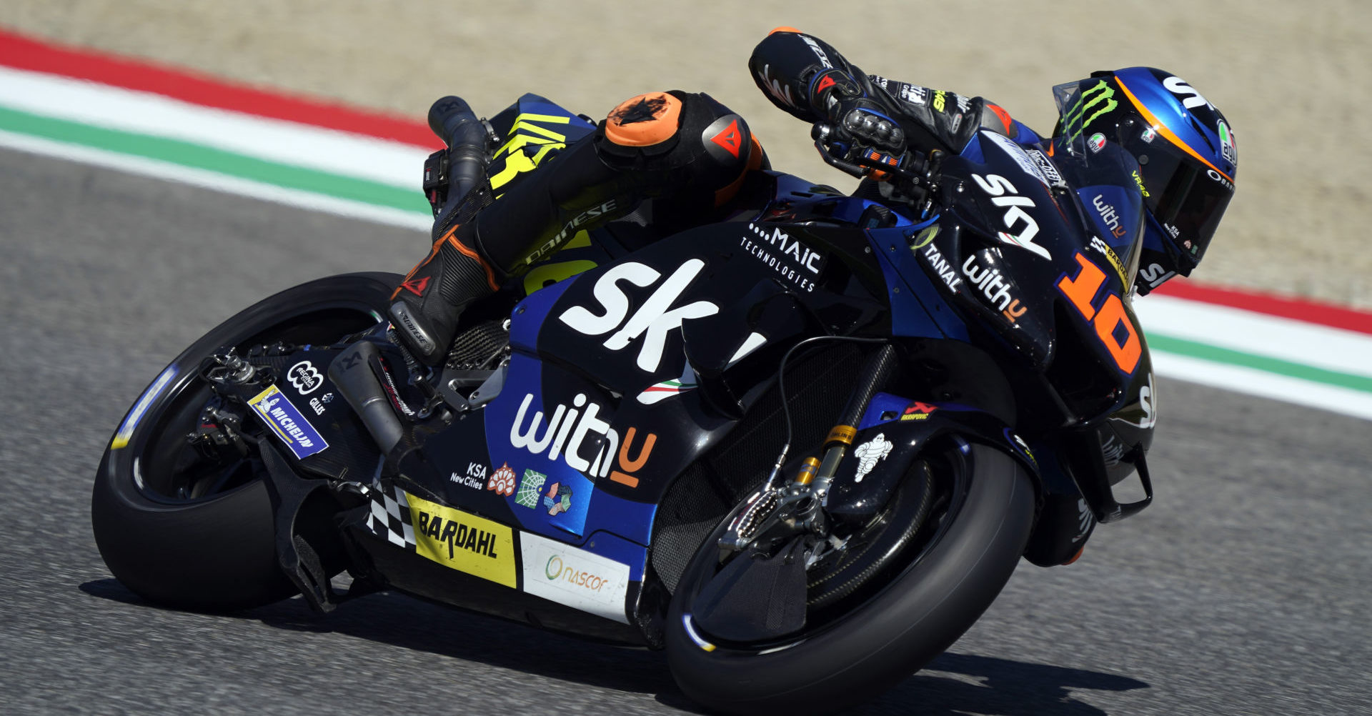 Luca Marini (10). Photo courtesy SKY Racing Team VR46.