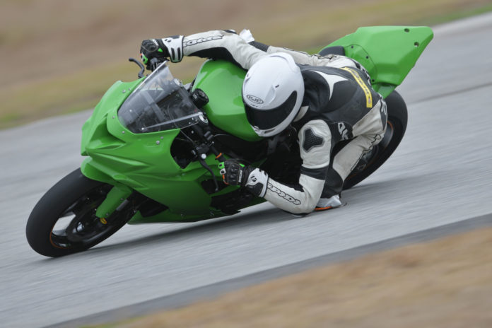Dominic Doyle during pre-season testing on his new BARTCON Racing Kawasaki ZX-6R. Photo courtesy BARTCON Racing. Dominic Doyle during pre-season testing on his new BARTCON Racing Kawasaki ZX-6R. Photo courtesy BARTCON Racing.
