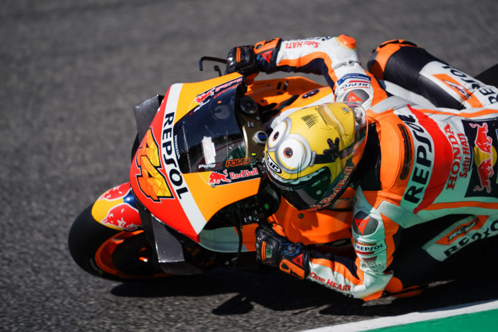 Pol Espargaro (44). Photo courtesy Repsol Honda.