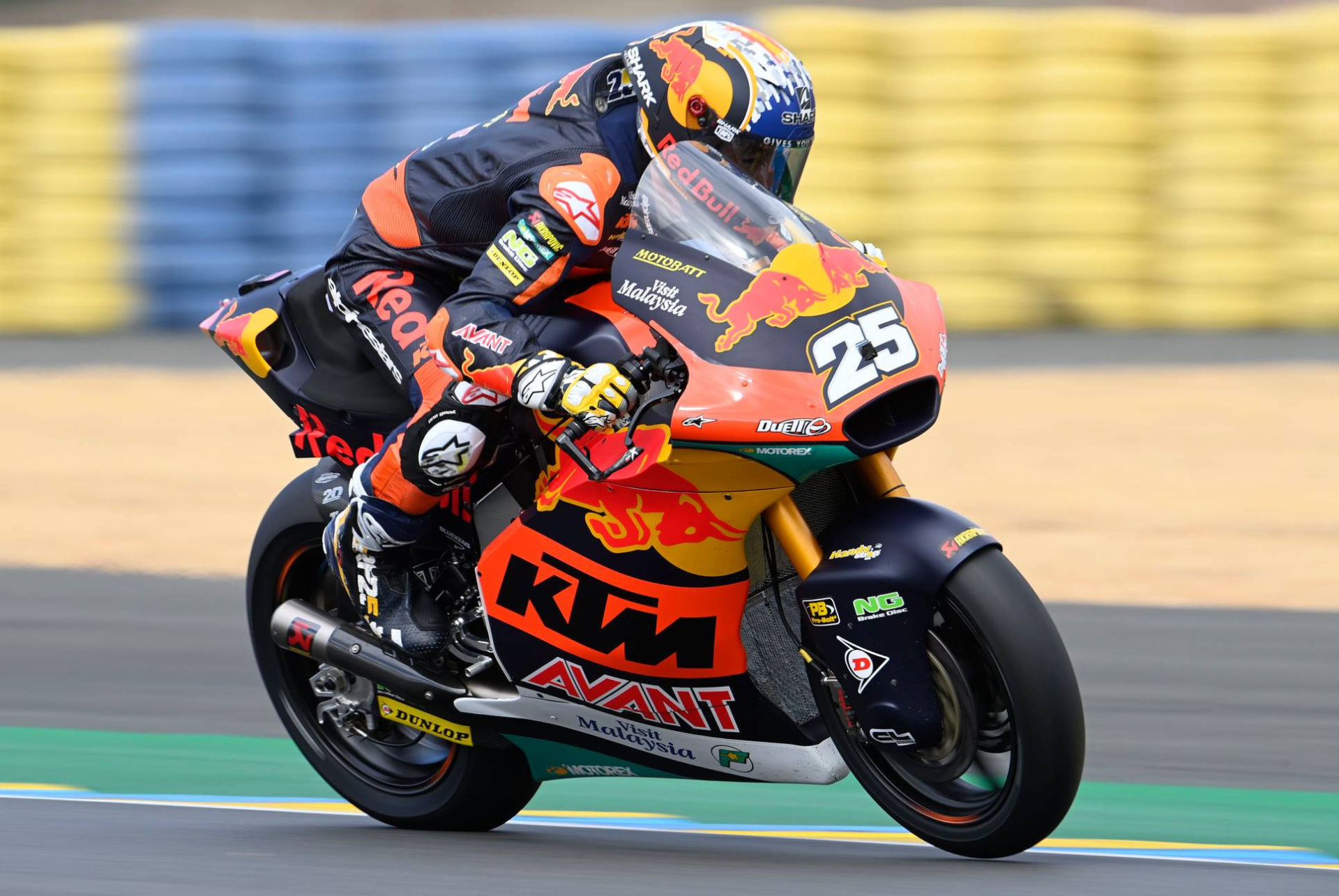 Raul Fernandez (25). Photo courtesy Red Bull KTM Ajo.