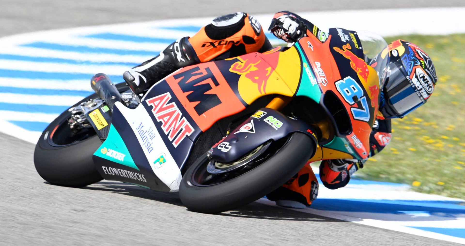 Remy Gardner (87). Photo courtesy Red Bull KTM Ajo.