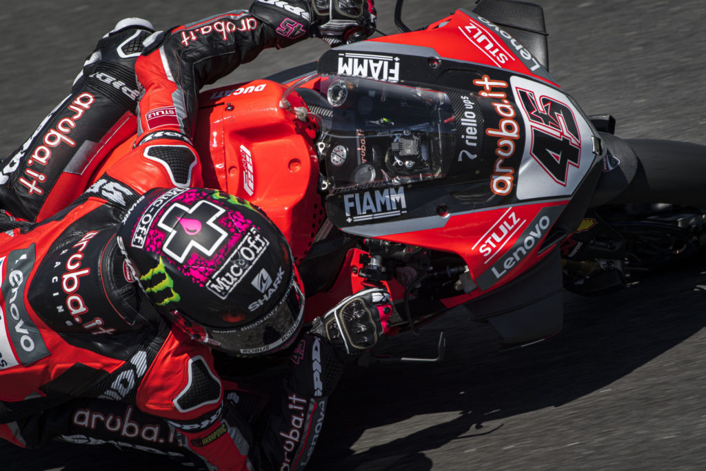 Scott Redding (45). Photo courtesy Ducati.