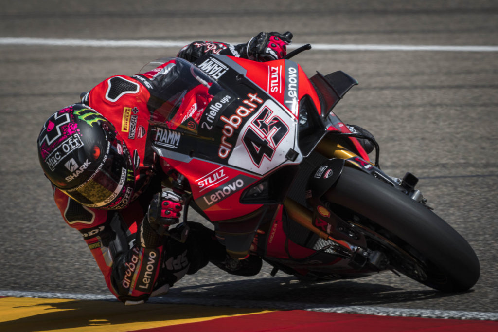 Scott Redding (45). Photo courtesy Ducati.