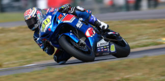 Sean Dylan Kelly (40). Photo by Brian J. Nelson, courtesy Suzuki Motor USA.