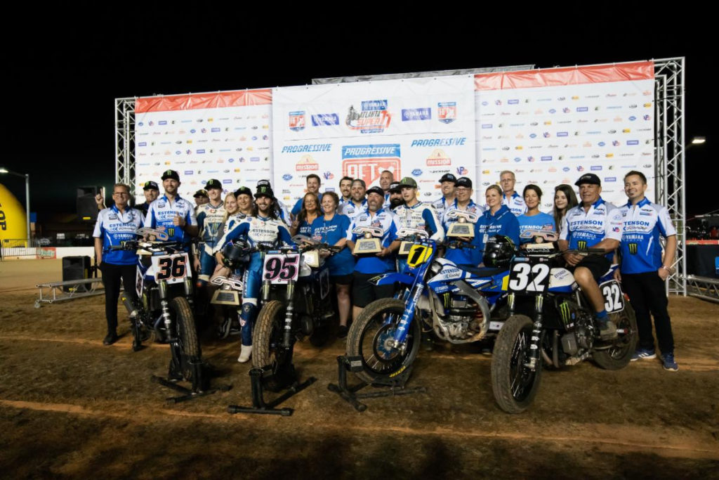 The victorious Estenson Racing team. Photo by Kristen Lassen, courtesy AFT.