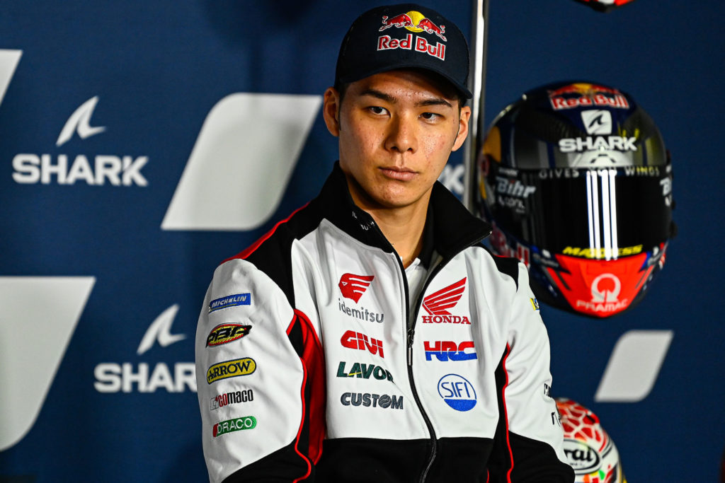 Takaaki Nakagami. Photo courtesy Dorna.