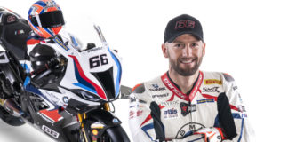 Tom Sykes. Photo courtesy BMW Motorrad Motorsport.