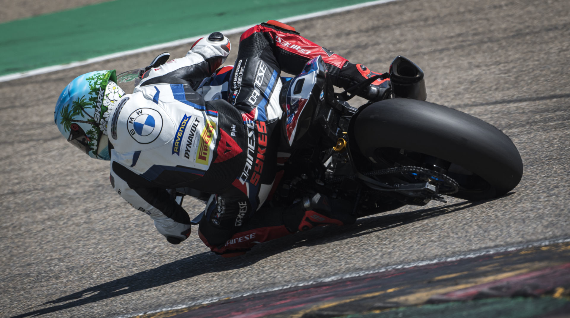 Tom Sykes, as seen earlier this week testing at Motorland Aragon. Photo courtesy BMW Motorrad Motorsport.